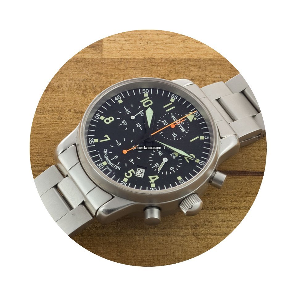 Fortis Flieger Pilot COSC Chronograph CH...