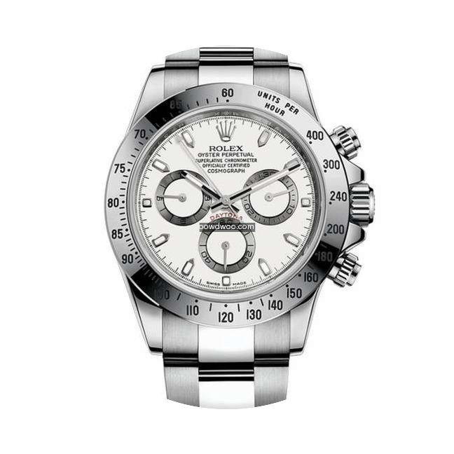 Rolex Daytona Chronograph white dial - R...