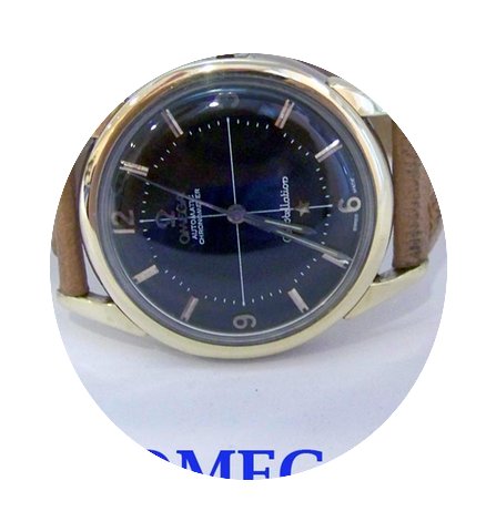 Omega 14k/Steel OMEGA CONSTELLATION CHRO...