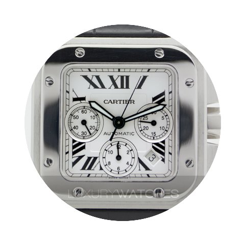 Cartier Santos 100 Chronograph XL...