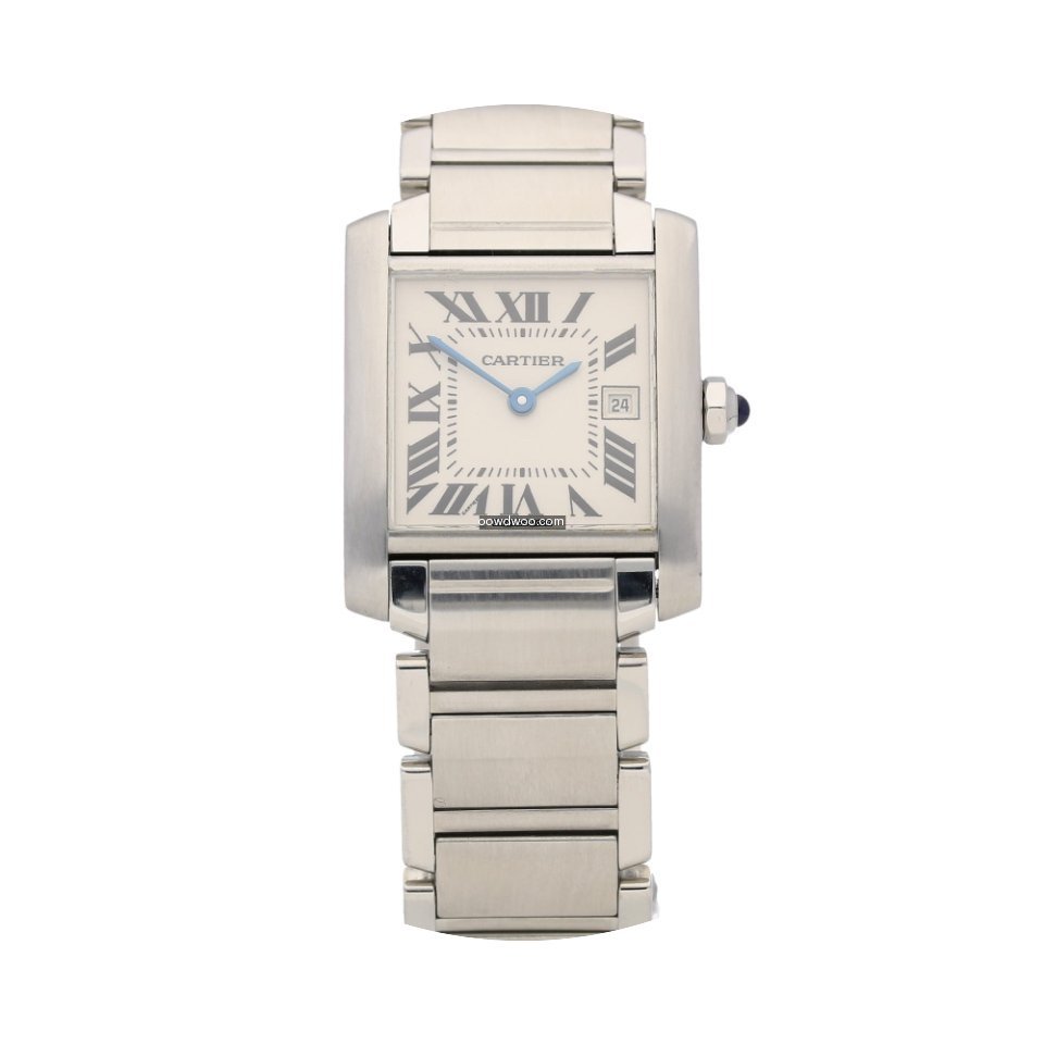 Cartier Tank Francais W51011Q3 - Cream -...
