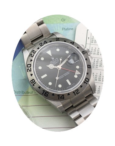 Rolex EXPLORER II Black Dial NOS FULL SE...