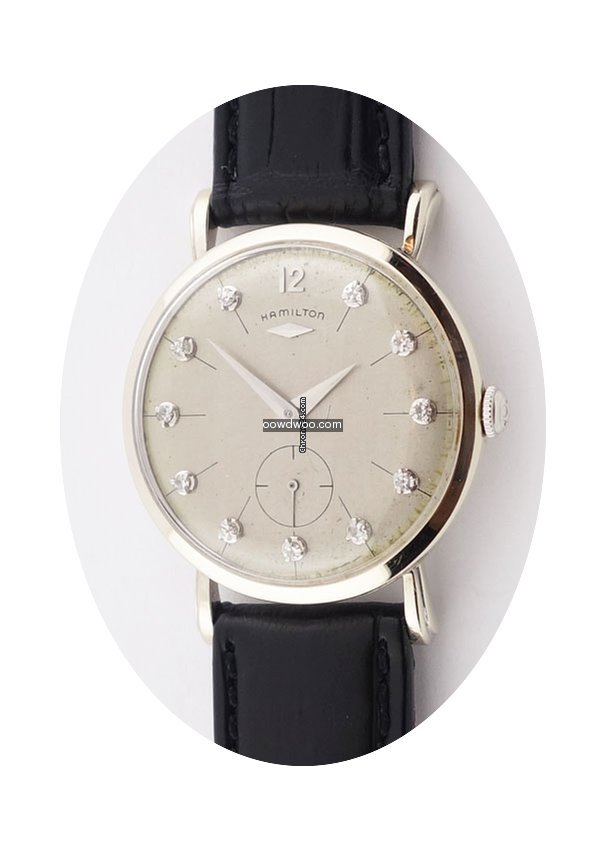 Hamilton 14K White Gold Masterpiece...