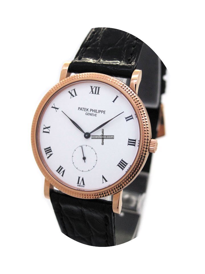 Patek Philippe 18K Rose Gold Rome Dial 3...