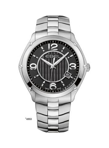 Ebel Sport Steel Case, Galvanic Black Di...