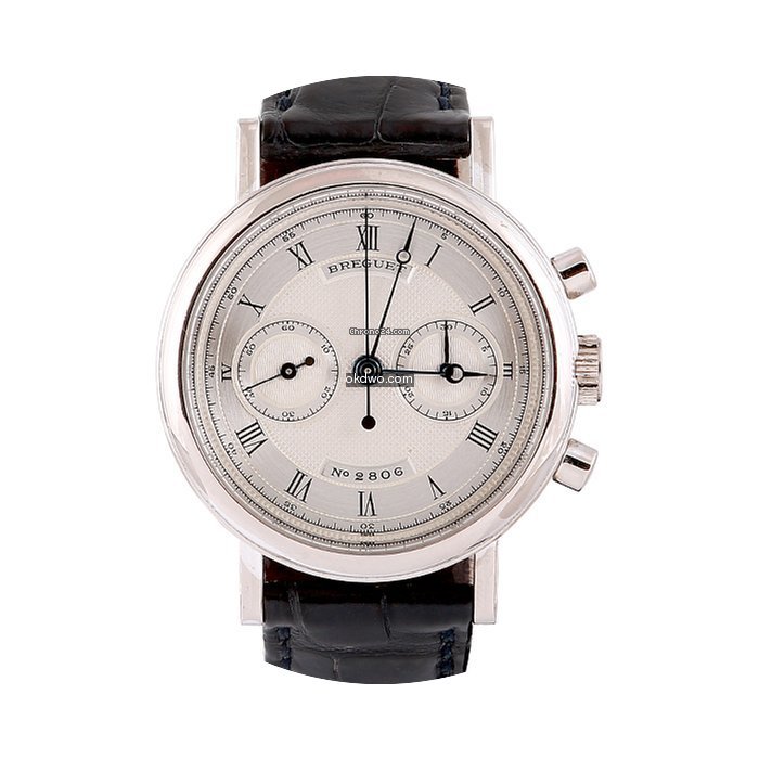 Breguet A Fine 18K White Gold Chronograp...