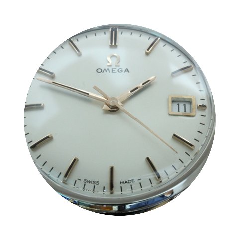 Omega Handaufzug Stahl 1965 Cal.611 Revi...