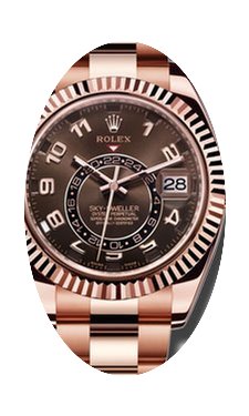 Rolex 18kt Pink Gold Skydweller...