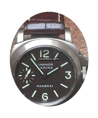 Panerai Luminor Marina Titanium tobacco ...