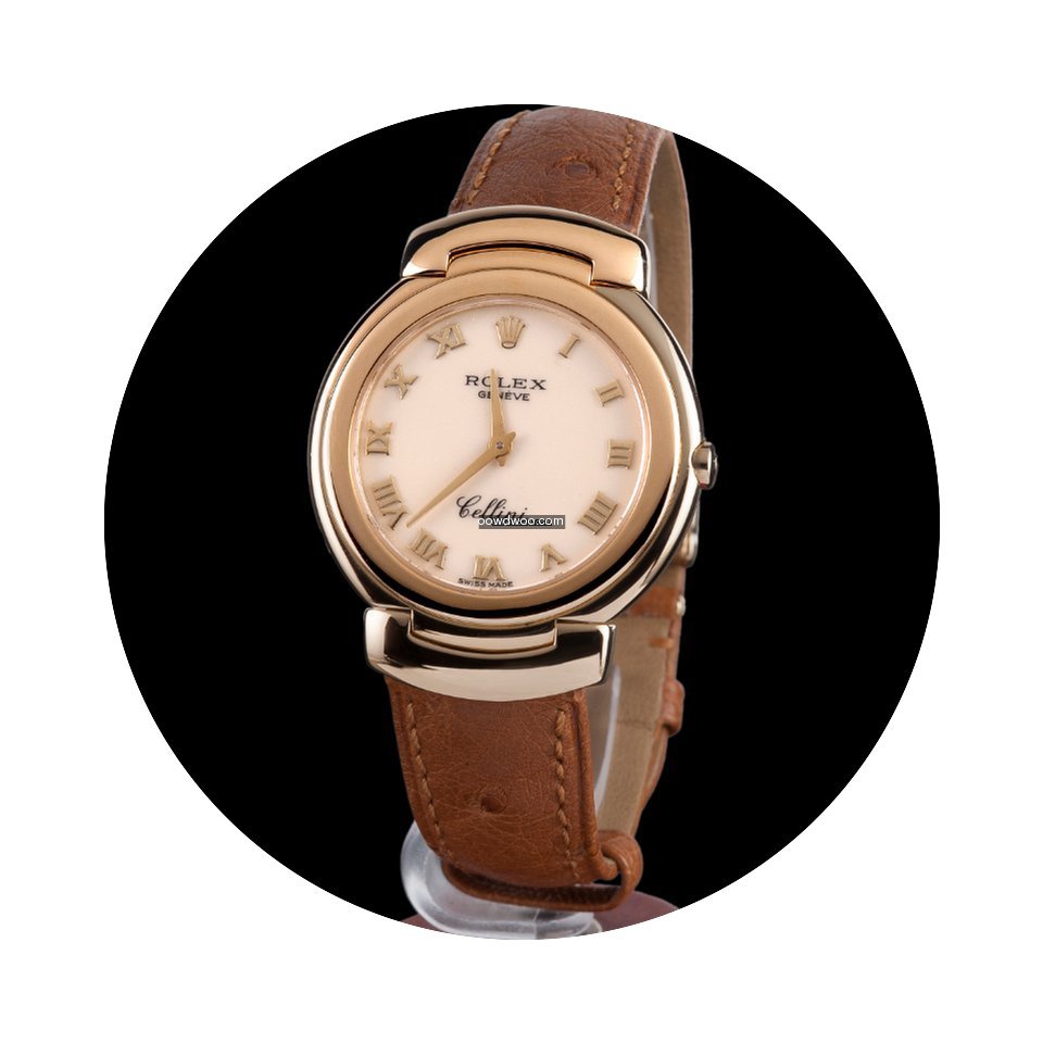 Rolex cellini yellow gold quartz men siz...