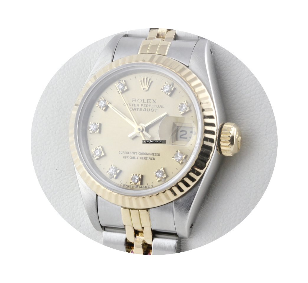 Rolex LADY DATEJUST STAHL / GOLD DIAMANT...