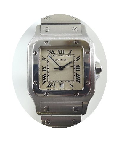 Cartier Santos galbée...