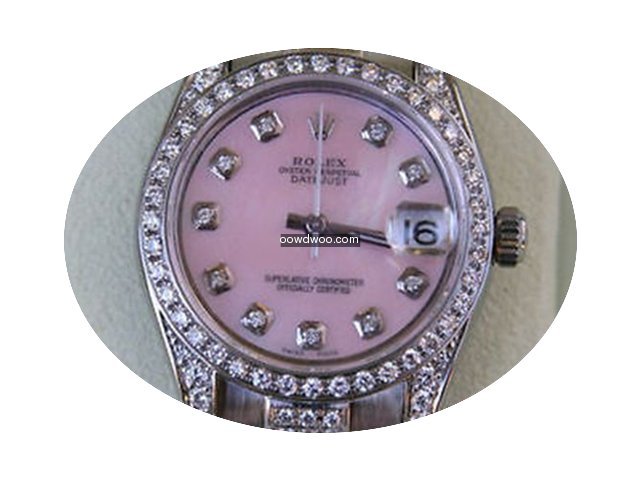 Rolex Datejust 31mm President 18k White ...