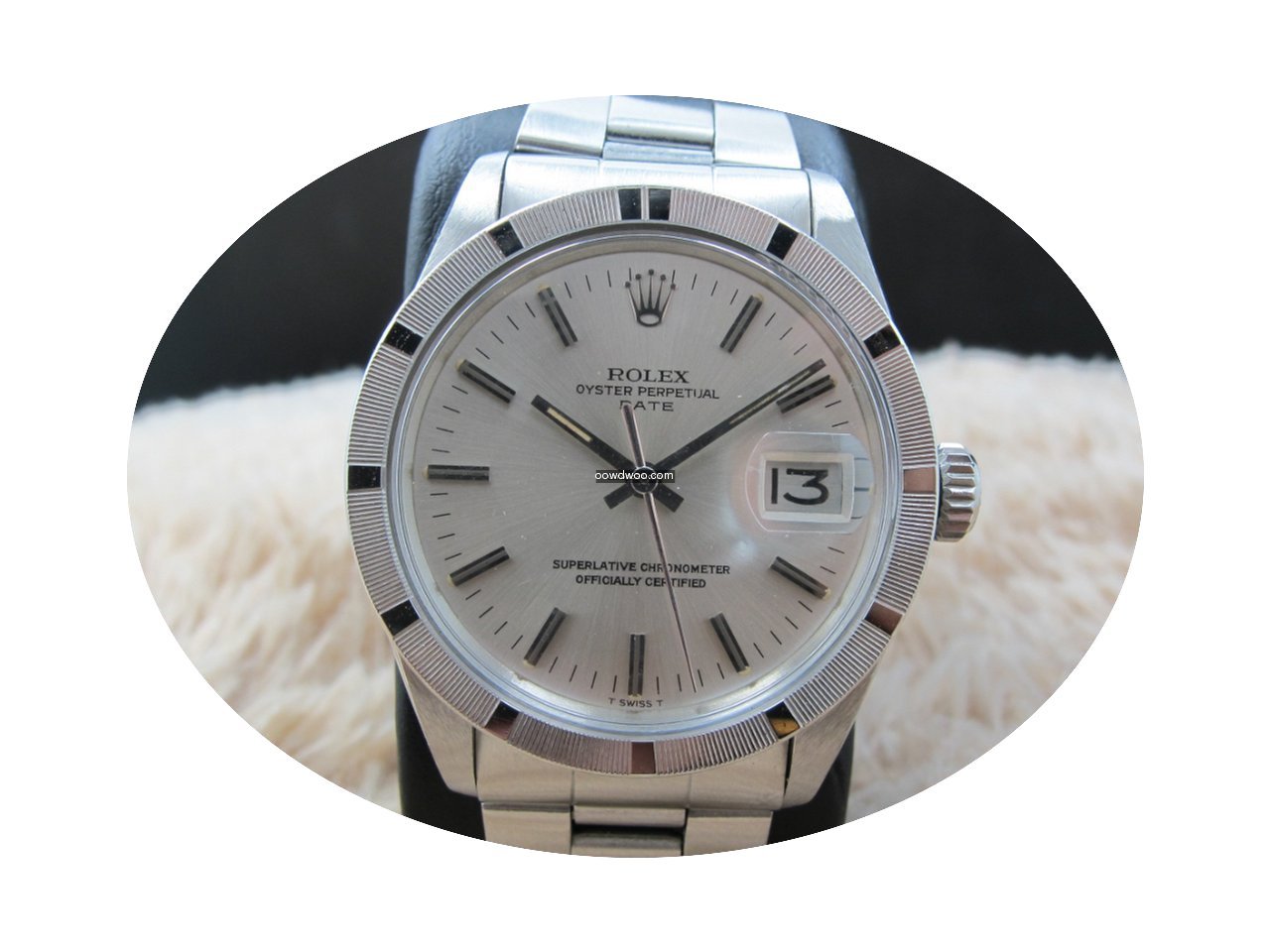 Rolex OYSTER DATE 1501 with Original Sil...