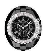Chanel J12 Black Chronograph H1178...