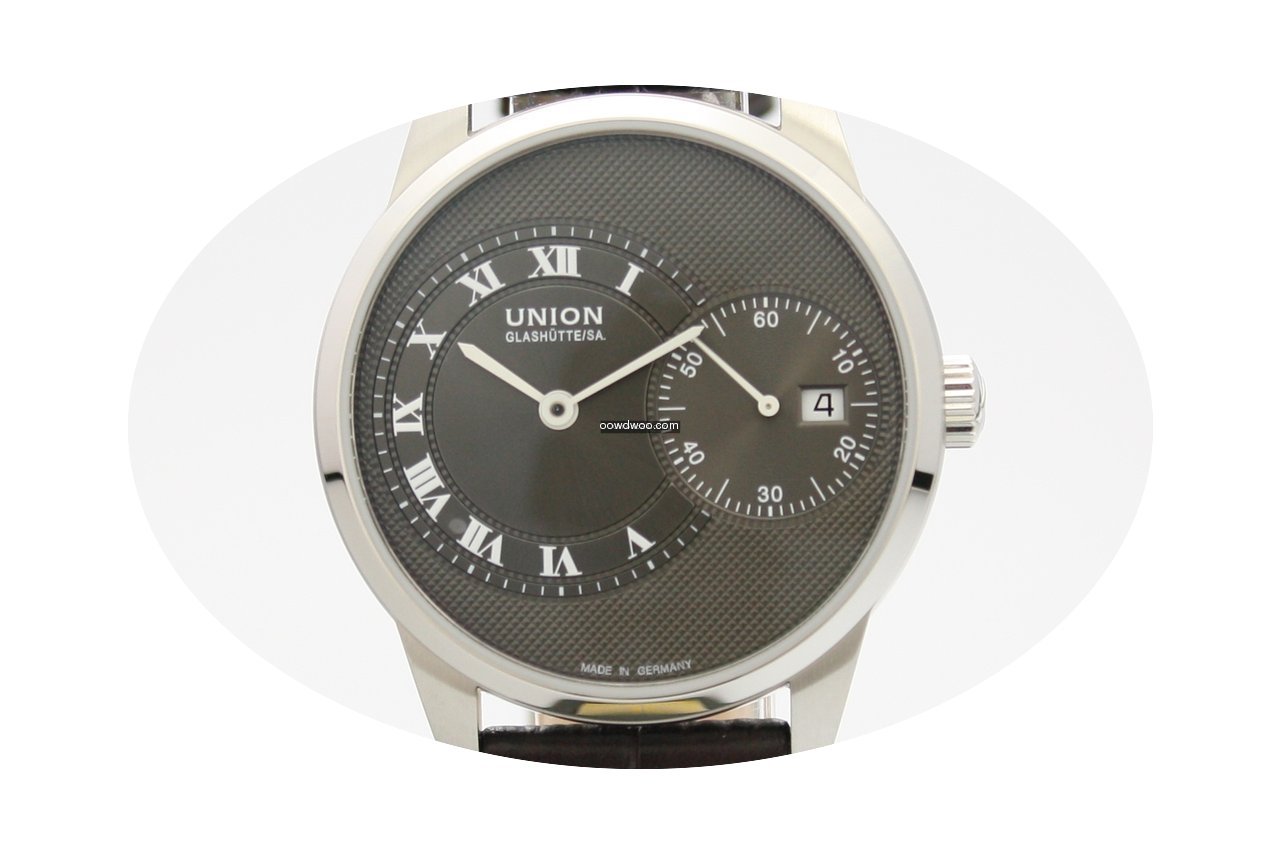 Union Glashütte 1893 große Sekunde...