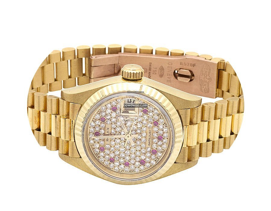 Rolex Ladies 26 MM Rolex President Datej...