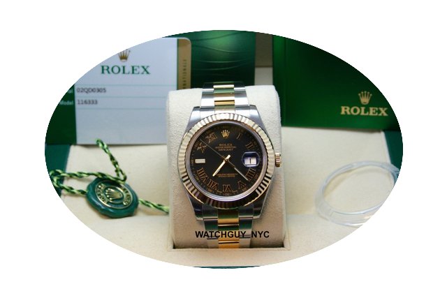 Rolex 116333 BLACK ROMAN...