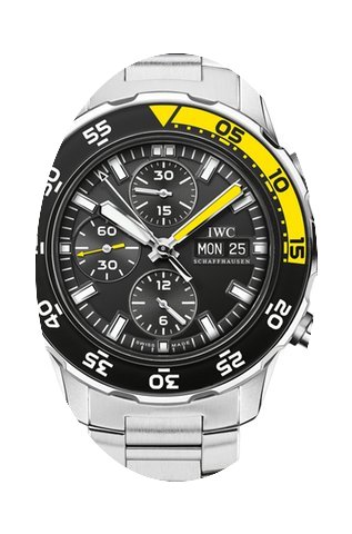 IWC Aquatimer Automatic Chronograph, Bla...