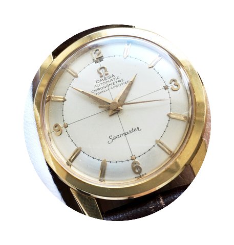 Omega Seamaster Solid Gold Chronometer A...