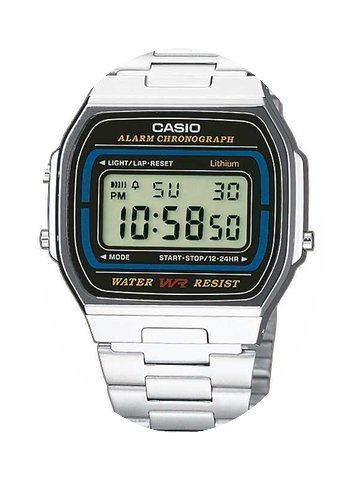 Casio A164WA-1VES Collection Herren 35mm...