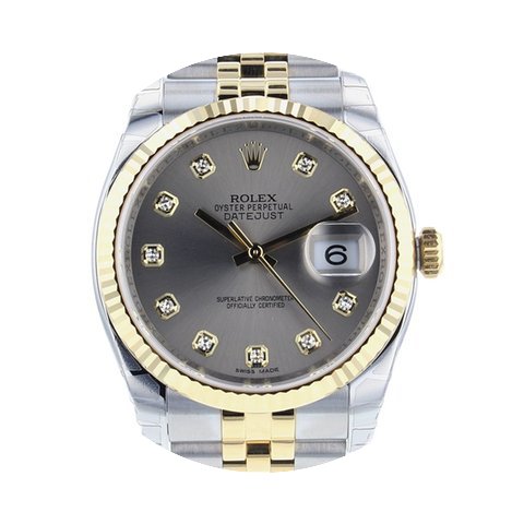 Rolex Oyster Perpetual Datejust 18K Yell...
