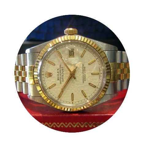Rolex Oyster Perpetual Datejust Yellow G...