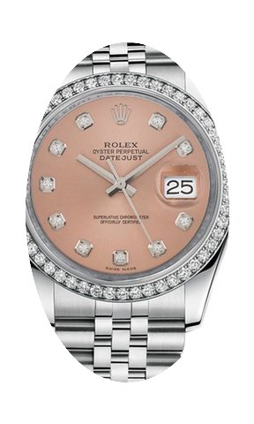 Rolex New Style Datejust Stainless Steel...