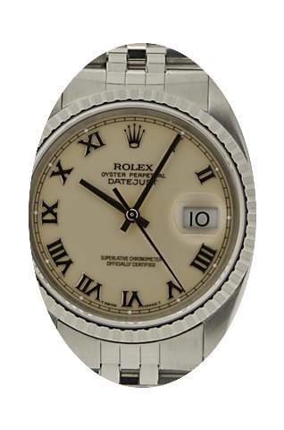 Rolex Oyster Perpetual Datejust 16220 Fu...