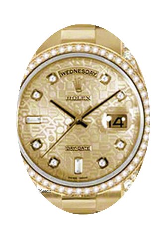 Rolex Day-Date 36 118388-GLDDDP Champagn...