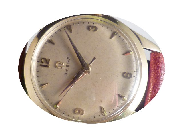 Omega Goldene -585-Handaufzug Preis verh...