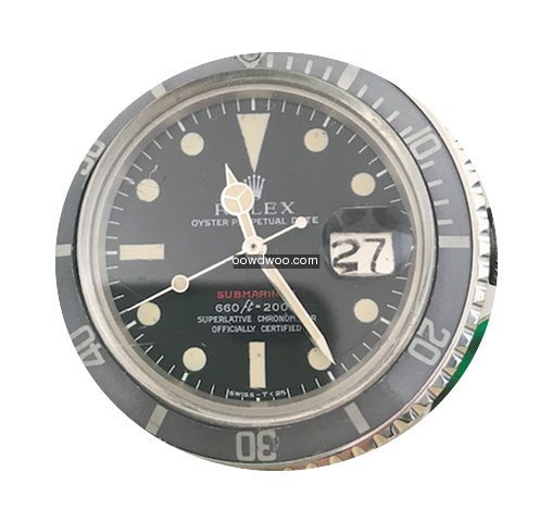 Rolex Submariner Date Ref.1680 Red MK4 b...