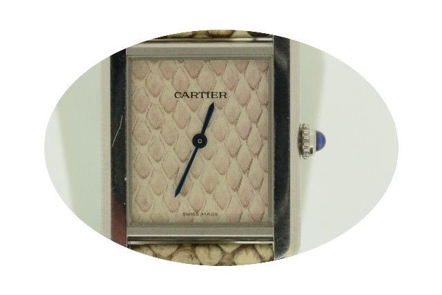 Cartier Tank Python...