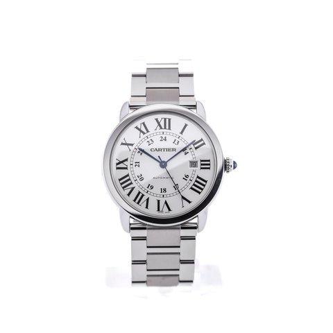 Cartier Ronde Solo XL Automatic 42 Silve...