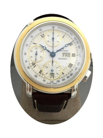 Maurice Lacroix 18k Gold Bezel Automatic...