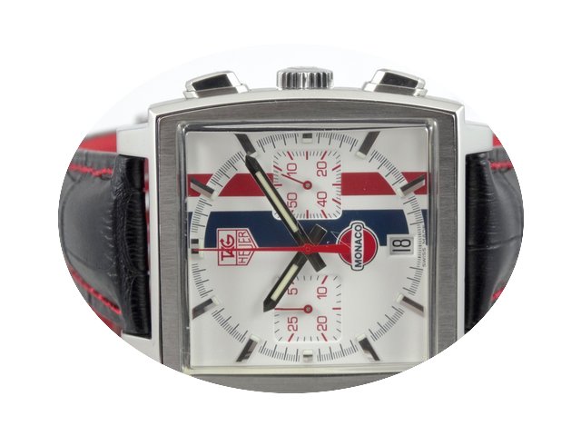 TAG Heuer Monaco Gulf comme Neuve Full S...