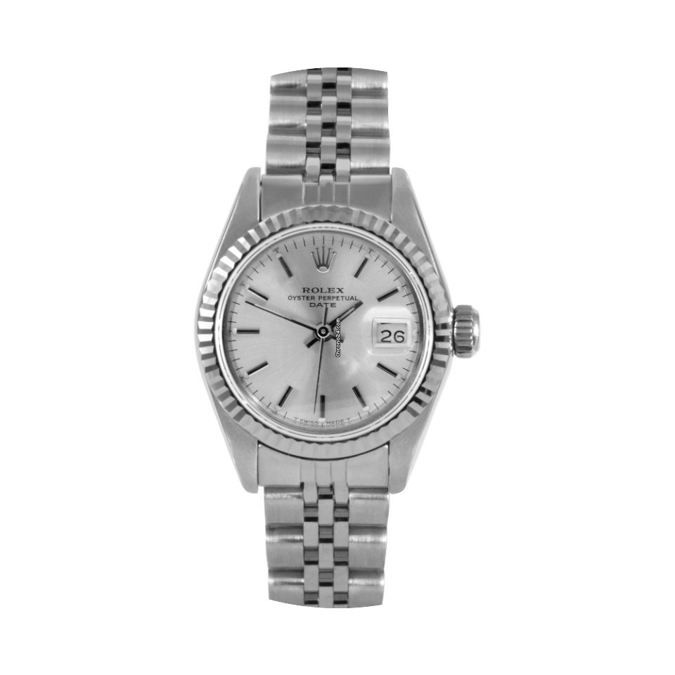 Rolex ladies 69174 Datejust - Silver Sti...