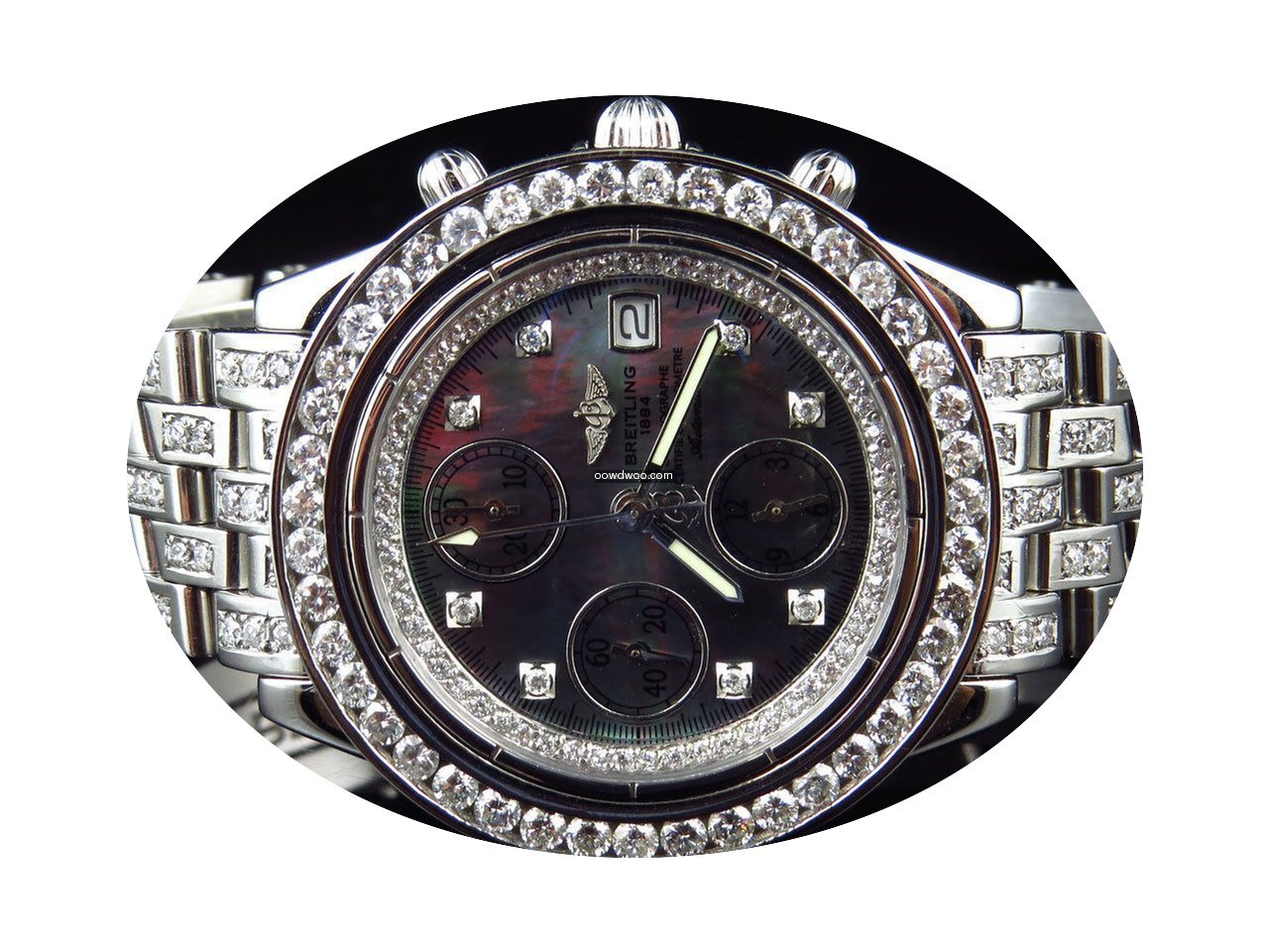 Breitling Custom Mens Breitling Chronoma...
