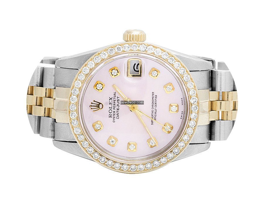 Rolex Datejust 2 Tone 18K Gold 31MM S.St...