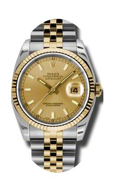 Rolex Datejust 116233 Jubilee Champagne ...