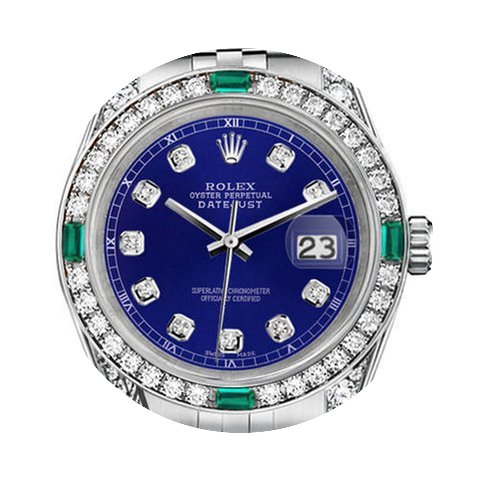 Rolex Datejust 36mm Stainless Steel Blue...