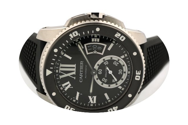 Cartier Calibre de Cartier Black Dial St...