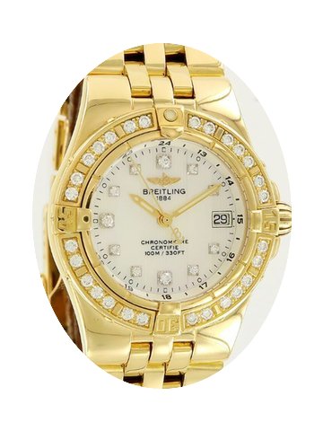 Breitling Starliner Lady Yellow Gold Dia...