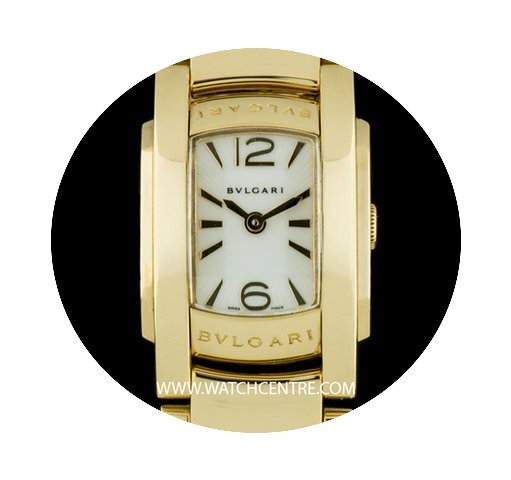 Bulgari 18k Yellow Gold White Dial Assio...