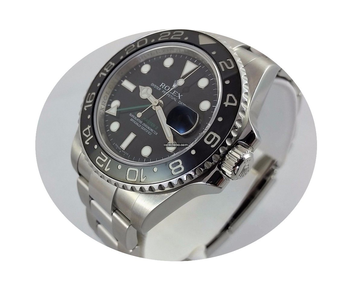 Rolex Gmt Master Ii 116710 Stainless Ste...