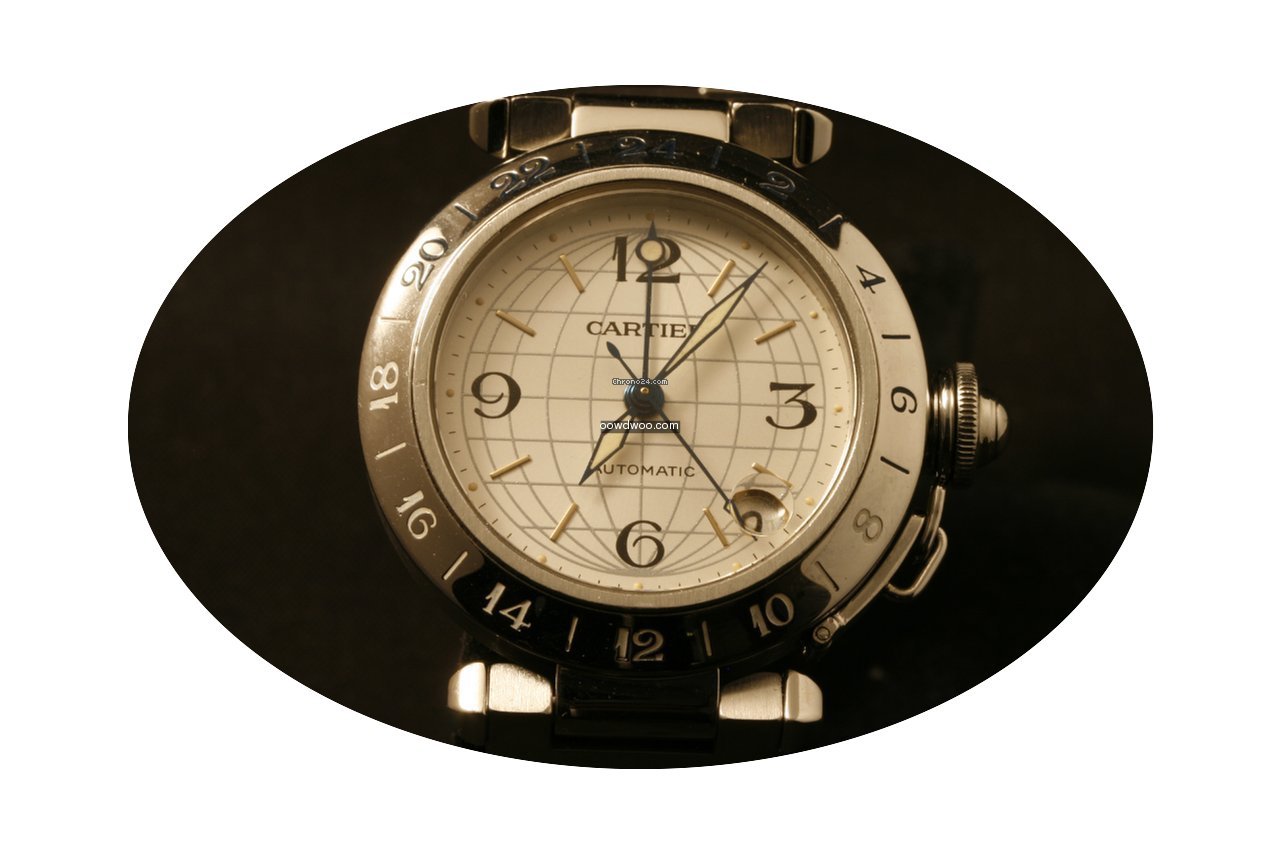 Cartier PASHA' GMT AUTOMATICO...