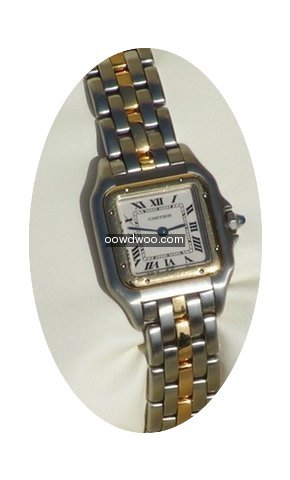 Cartier Panther Acier 1 Rang or 18 ct...