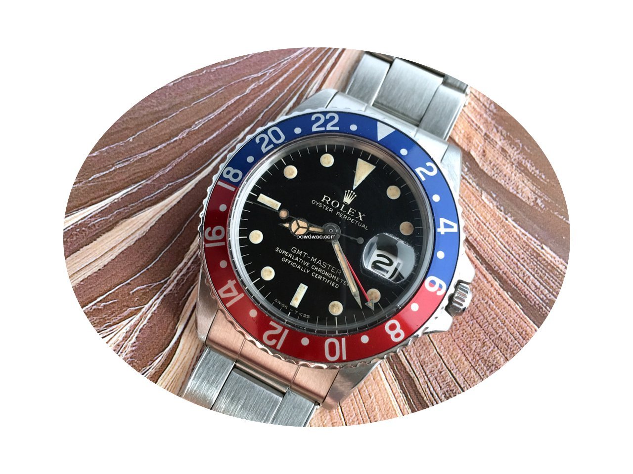Rolex GMT-Master 1675 Gilt...
