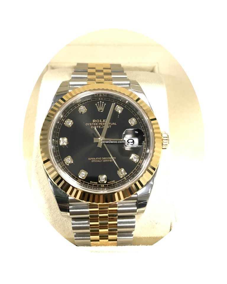 Rolex Datejust 41 126333 Gold/Steel Jubi...