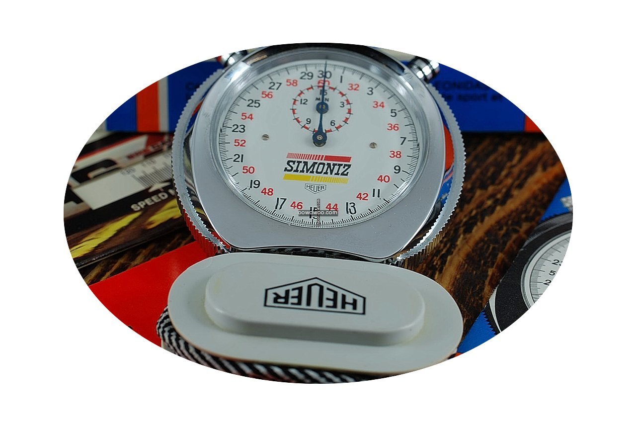 Heuer TRACKMASTER STOPWATCH SIMONIZ EDIT...